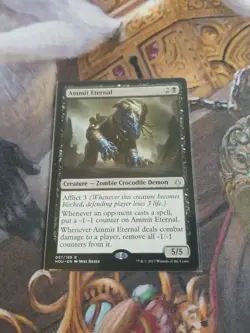 Ammit Eternal MTG Hour Of Devastation - Played - - Image 1