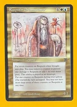 MTG RASPUTIN DREAMWEAVER Legends (OldManMTG 012-743) - Image 1