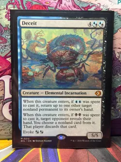 Deceit Lorwyn Eclipsed Gem Mint MTG - Image 1