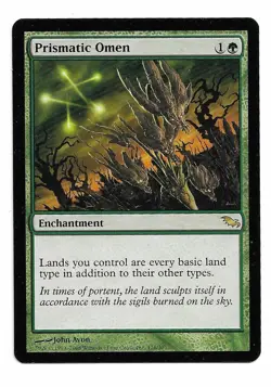 MTG Prismatic Omen X1 Shadowmoor edition rare - Image 1