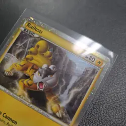 Pokemon TCG - Raikou HGSS19 - Black Star Promo - Holo Rare - Lightly Played LP - Image 2