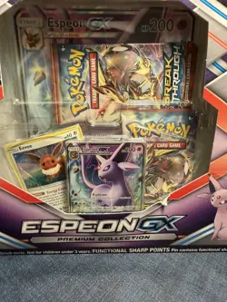 POKEMON TCG Espeon GX Premium Collection Box NEW SEALED - Image 3
