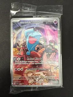 (SEALED) Team Rocket's Wobbuffet 203 Promo - Pokemon Scarlet & Violet - Image 1