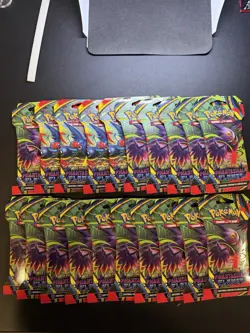 💥Pokemon Mega Evolution Phantasmal Flames Sleeved Booster Pack Lot Of 20💥 - Image 1