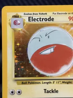 Pokemon TCG Electrode Jungle 2/64 Holo Unlimited Holo Rare - Image 3