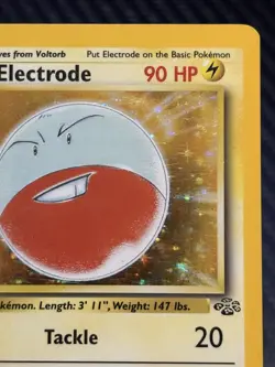 Pokemon TCG Electrode Jungle 2/64 Holo Unlimited Holo Rare - Image 4