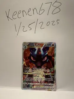 Pokemon TCG Lucario VSTAR SWSH291 Crown Zenith Promo - Image 1