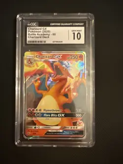 CGC 9.5/10 GEM MINT Charizard GX Battle Academy #60 9/68 2020 Pokemon PSA - Image 2