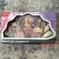 Pokemon Mimikyu ex & Alcremie ex Premium Collection Promo Box 2024 English - Image 1