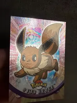 Pokemon 2000 Eevee #133 HOLO FOIL Topps TV Animation Edition Blue Label LP - Image 5
