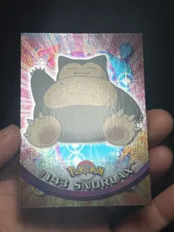 2000 Topps Pokemon TV Animation Series 3 FOIL #143 SNORLAX LP - Image 2