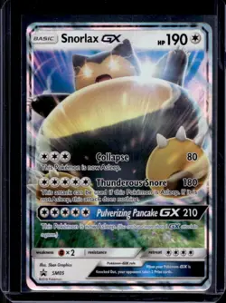 2016-19 Pokemon SM Black Star Promos Snorlax #SM05 - Image 1