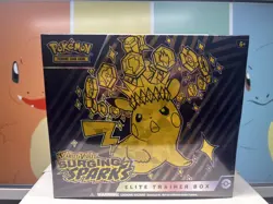 Pokemon Sealed Surging Sparks Elite Trainer Box Brand New 9 Booster packs - Image 1