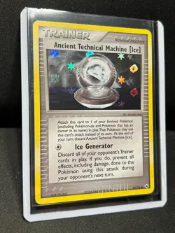 Ancient Technical Machine (Ice) 84/101 Reverse Holo Pokemon Hidden Legends LP - Image 1