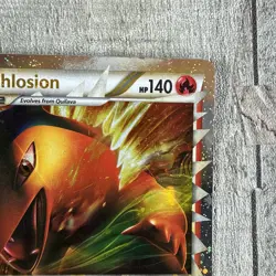 Pokemon Typhlosion Prime HGSS09 Black Star Promo Holo - MP - Image 4