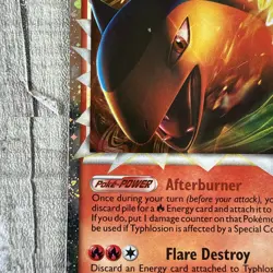 Pokemon Typhlosion Prime HGSS09 Black Star Promo Holo - MP - Image 5