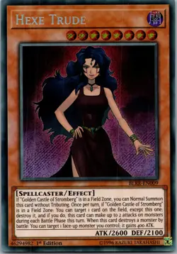 Yugioh Hexe Trude BLRR-EN009 1st Edition Secret Rare NM - Image 1