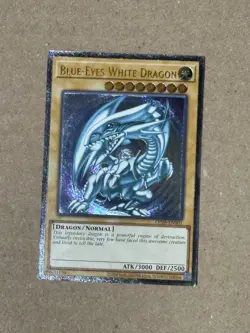 YUGIOH Blue-Eyes White Dragon OP28-EN001 Ultimate Rare NM #30 - Image 1