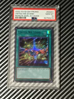YUGIOH PSA 10 2020 United We Stand SBPR-EN001 Sweepstakes Promo *6270 - Image 1