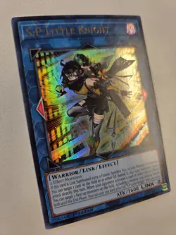 S:P Little Knight RA03-EN049 Ultra Rare Yugioh Quarter Century Bonanza Mint - Image 2