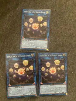 3x Hieratic Seal Of The Heavenly Spheres Sdwd! Near Mint Condition - Image 1
