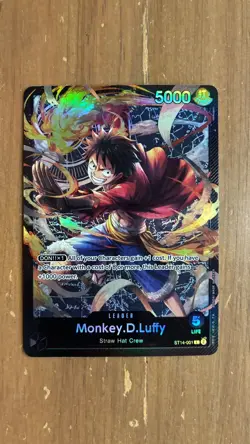 Monkey.D.Luffy ST14-001 One Piece Starter Deck 14: 3D2Y English 4⚓📈 - Image 1