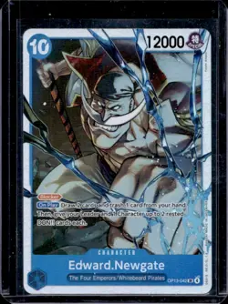 2025 One Piece Carrying On His Will Edward.Newgate Super Rare #OP13-042 - Image 1