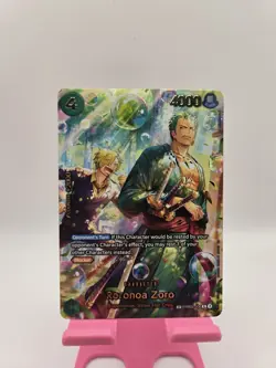 One Piece Roronoa Zoro PRB02-006 (SP) - The Azure Sea’s Seven OP-14 - Image 1