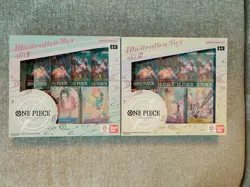 One Piece TCG: Illustration Box Volume 1 & 2 - Lot Of Two (One Of Each Vol.) - Image 1