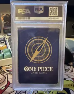 One Piece CCG Nami Manga Alternate Art English PSA 10 Gem - Image 2