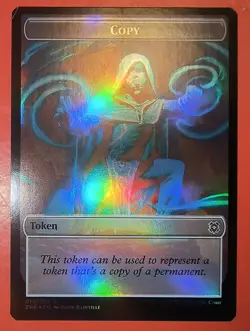 MTG: COPY 012 / / ILLUSION 006, FOIL CARD, TOKEN, ZNR, NM - Image 1