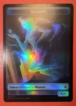 MTG: COPY 012 / / ILLUSION 006, FOIL CARD, TOKEN, ZNR, NM - Image 2