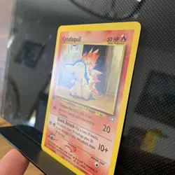 Pokemon TCG Cyndaquil Neo Genesis Card 57/111 Shin-ichi Yoshida NM 1st Edition - Image 2