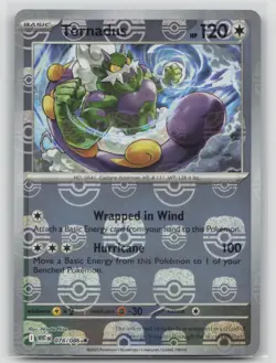 Pokemon Card Tornadus (Master Ball Pattern) Rare SV: White Flare 078/086 - Image 1