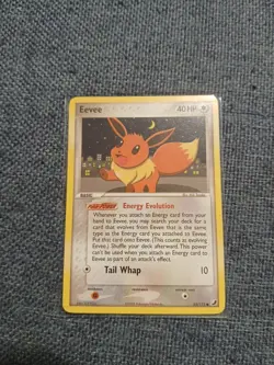 NM Pokemon EEVEE Card EX UNSEEN FORCES Set 55/155 - Image 1