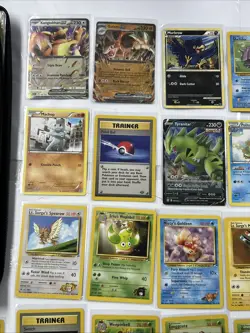 Pokemon TCG Vintage Collection Base Set, Jungle, Modern, Full Binder & Card Lot - Image 2