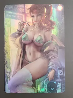 Sonia Pokemon - ACG Anime Girl Doujin Waifu DIY Card - Image 1