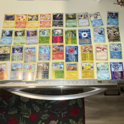 Pokemon TCG Mixed Lot Holo & Regular 40 Cards Pikachu Blastoise Ninetales - Image 1