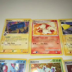 Pokemon TCG Mixed Lot Holo & Regular 40 Cards Pikachu Blastoise Ninetales - Image 3