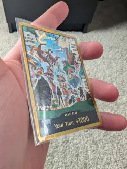 DON!! Card (Egghead) (Gold) DON!! The Azure Sea's Seven One Piece English OP14 - Image 3