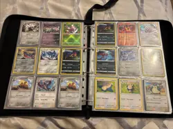 Binder Pokemon Card Collection Mixed Holos Rares Commons Uncommons Reverse ~800 - Image 4