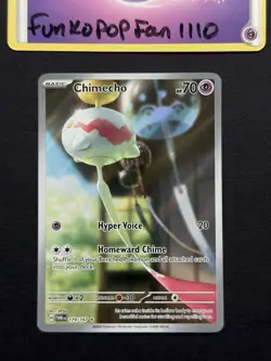 Chimecho 179/167 Sv06: Twilight Masquerade Illustration Rare Pokemon Card - Image 1