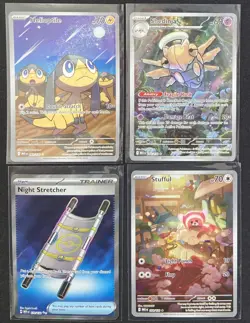 2025 Pokemon Mega Evolutions Lot Of 16 - IR Full Art + EX Cards - Helioptile Etc - Image 2