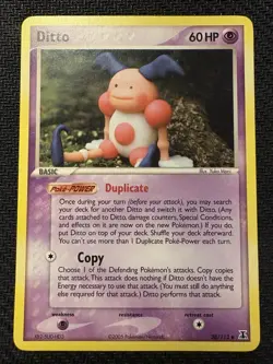 Pokemon TCG Ditto Mr. Mime Delta Species 38/113 Card - Image 1