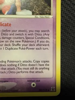 Pokemon TCG Ditto Mr. Mime Delta Species 38/113 Card - Image 5