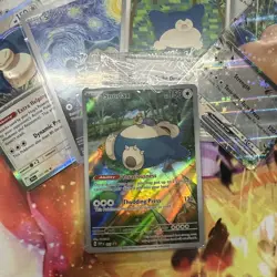 Pokemon Snorlax 10 Card Lot Sealed 151 ETB Promo SVP 051 Holo + EX Holo Rising - Image 2