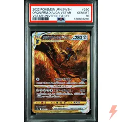 PSA 10 Origin Dialga VSTAR UR 260/172 S12a Pokemon Card Japanese 2022 #W6G - Image 1