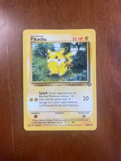Vintage Pokemon Black Star and Movie Promo, Pikachu 8x Card Lot WOTC MP/Poor - Image 4