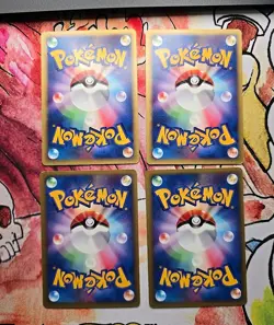 Japanese Pokemon Card Lot Non Holo VS 4 Card lot - Image 2