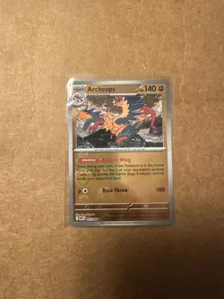 Archeops Master Ball Pattern Holo Card 051/086 Sv: White Flare - Image 1